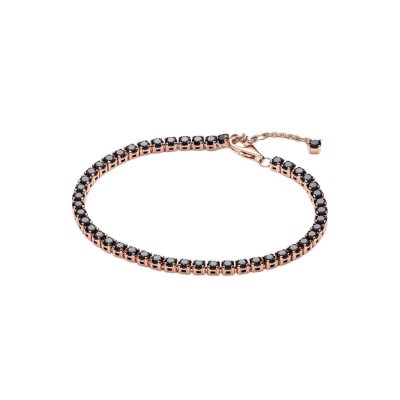 Bracciale Tennis con Pietre Nere  581469C02-16 [6945f7ec]