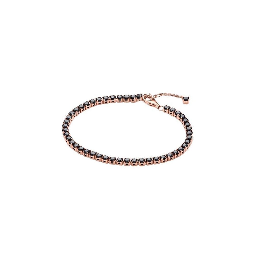 Bracciale Tennis con Pietre Nere  581469C02-16 [6945f7ec]