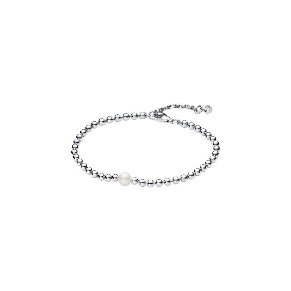 Bracciale con Perla d’Acqua Dolce Coltivata e Sfere 593173c01 [f25b4dea]