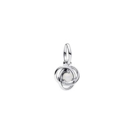 Pendente Cerchio Eterno Bianco Madreperla Artificiale Giugno 793125C06 [067a2e0a]