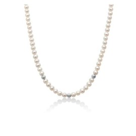 Collana donna Miluna oro 18 Kt con perle PCL6111 [2d0e2fc3]