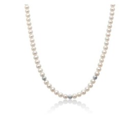 Collana donna Miluna oro 18 Kt con perle PCL6111 [2d0e2fc3]