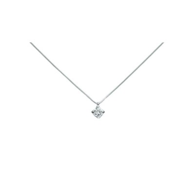 Girocollo punto luce Miluna in oro bianco e diamante CLD5065-024G7 [a4fb46c1]
