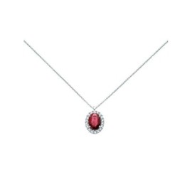 Collana Miluna Rubino e Brillanti CLD4095 [0b412d51]