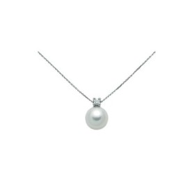 Collana MILUNA oro bianco con perla e diamanti - PCL3931VX [d725c291]