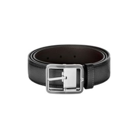 MONTBLANC CINTURA IN PELLE GRIGIA  131191 [5b9e8348]