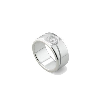 Anello Gucci Tag fascia larga YBC774053 [83a1244b]