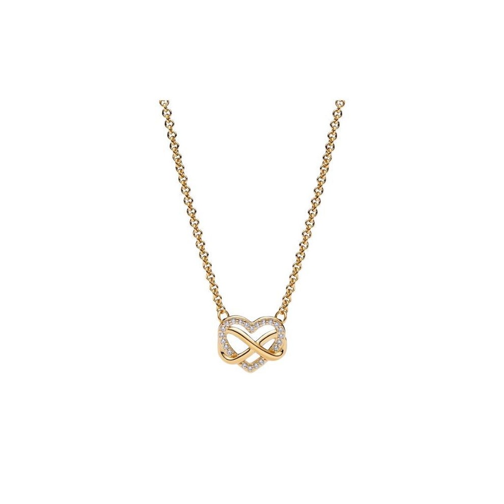 Collana Cuore Infinito Pietre Luminose Pandora [95ae2a41]