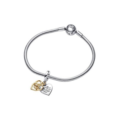 Charm Pendente Mamma Sei Preziosa Pandora 763237C01 [fb120490]