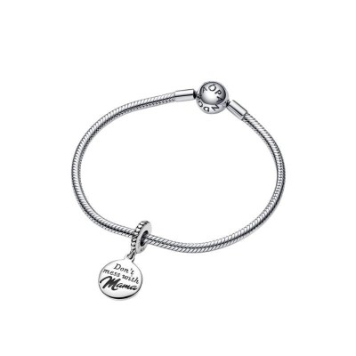 Charm Pendente “Don’t’ Mess with Mama” Pandora 793204C01 [1c551af2]