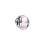 Charm Vetro di Murano Rosa e Cerchi Pandora 793241C00 [7abb44f0]