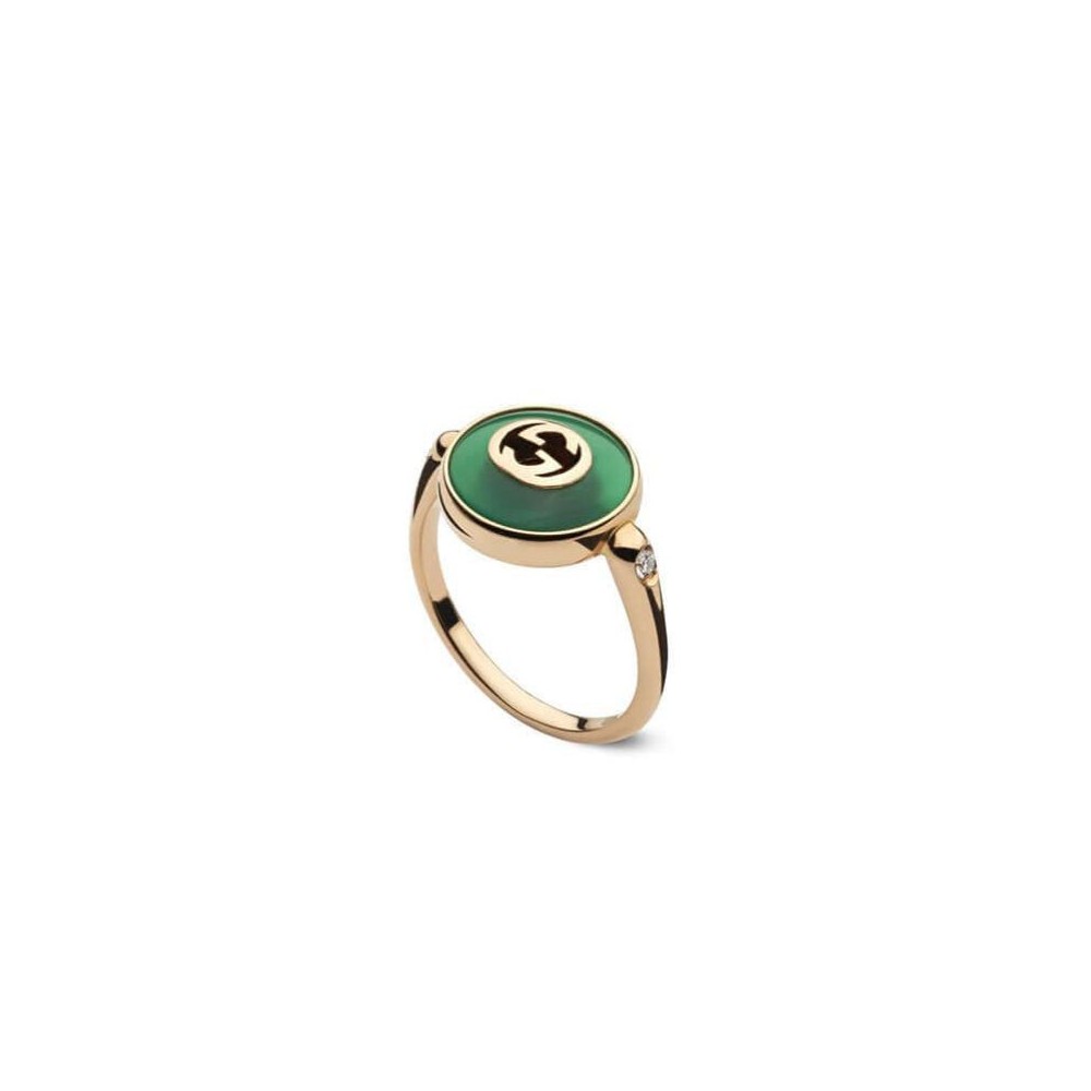 Anello Interlocking Gucci YBC7865470020 [961e6fda]