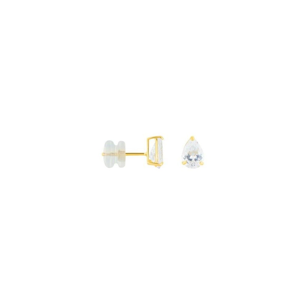 Orecchini Lobo Punto Luce Bon Ton Oro Giallo Cubic Zirconia Stroili [6467f25b]