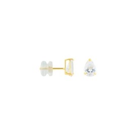 Orecchini Lobo Punto Luce Bon Ton Oro Giallo Cubic Zirconia Stroili [6467f25b]