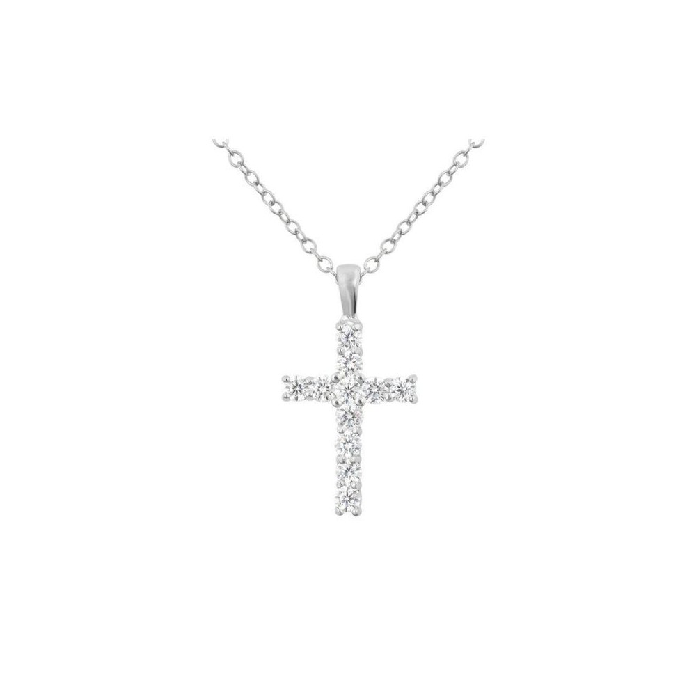 Collana Silver Elegance Argento Rodiato Cubic Zirconia Stroili [527ef81e]