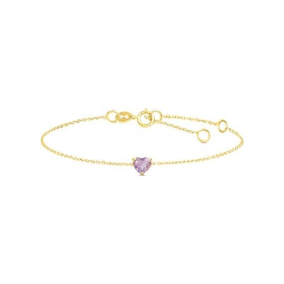 Bracciale Punto Luce Amélie Oro Giallo Ametista Stroili [7b92a4f0]