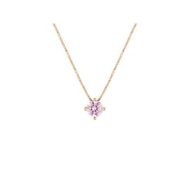 Collana Punto Luce Silver Rainbow Argento Rosa Cubic Zirconia Stroili [93dc131c]