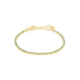 Bracciale Tennis Romantic Shine Metallo Dorato Cristallo Stroili [6026996f]