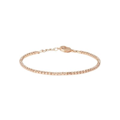 Bracciale Tennis Romantic Shine Metallo Rosa Cristallo Stroili [f68310fc]