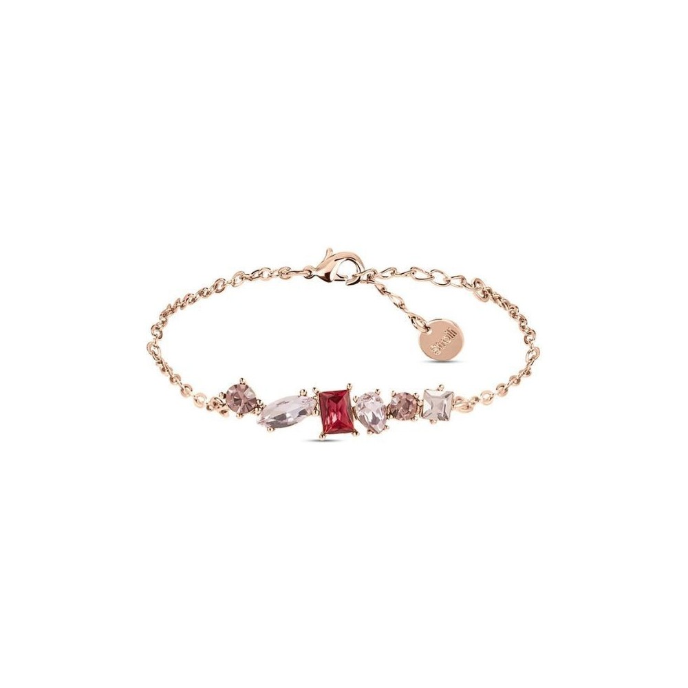 Bracciale Violet Ottone Rosa Cristallo Stroili [90959ec4]