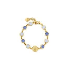 Bracciale Caramelle con paste vitree piccole nei toni del blu AquaForte H4063541 [5d1b4e56]