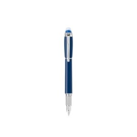 Stilografica StarWalker Blue Planet Pregiata Resina (M) Montblanc 132439 [3ba56f4f]