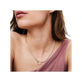 Collana Maglia Snake Chiusura a Cuore Pandora 393377C00-45 [9a6e2a33]