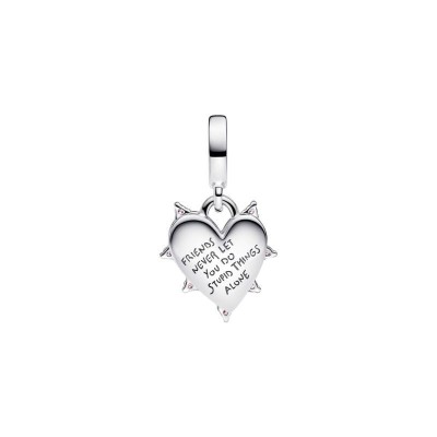 Charm Pendente Cuore dell'Amicizia Opale Pandora 793434C01 [28b6eb22]
