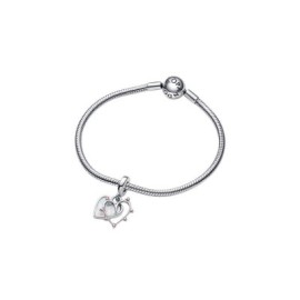 Charm Pendente Cuore dell'Amicizia Opale Pandora 793434C01 [9fab2a26]