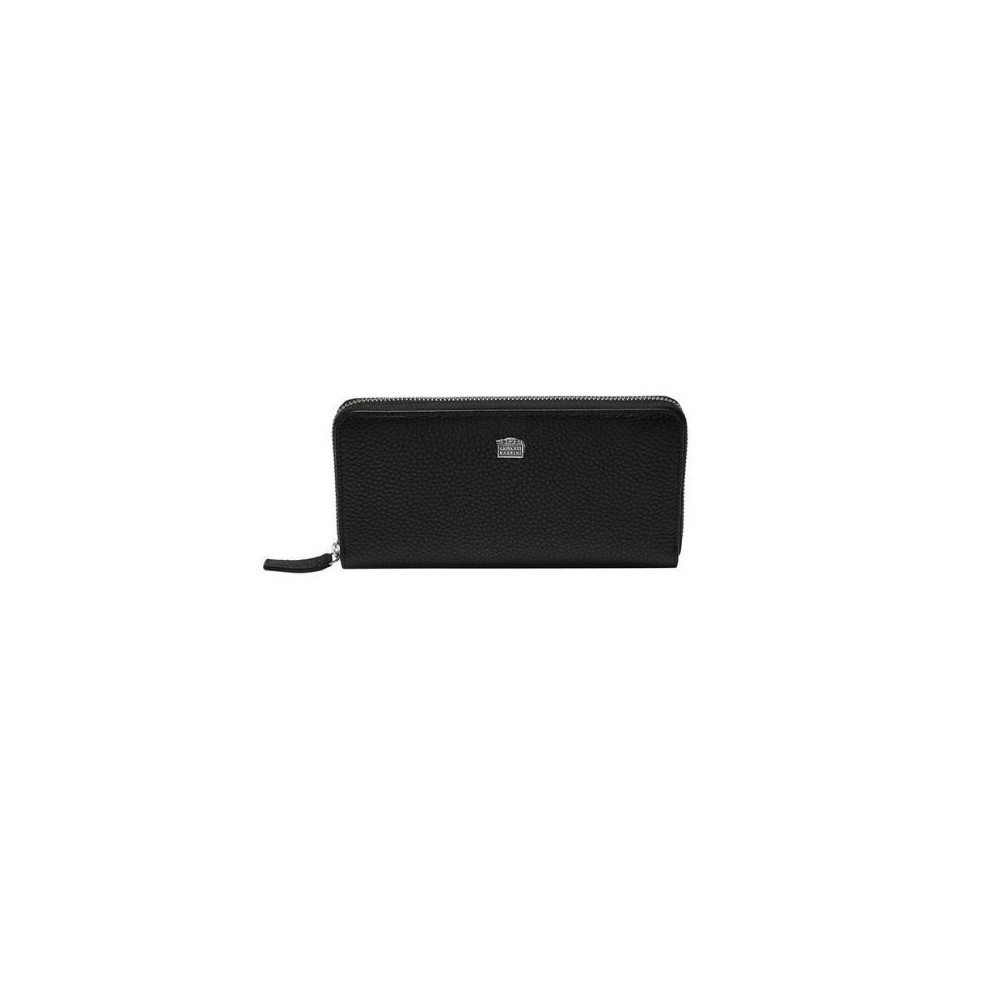 Portafoglio grande con zip in pelle goffrata Giovanni Raspini L0019 [d2935fc1]