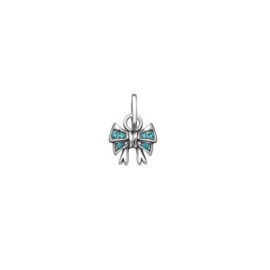 Mini charm Fiocco Crystal Azzurro Giovanni Raspini 12193 [53ffb73f]