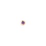 Orecchino Stud Bollicine Oro Rosa e Ametista Dodo dhc4001-bolli-iy09r [0322c481]