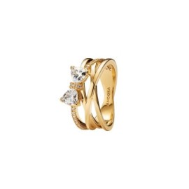 Anello Fascia Intrecciata Sottile con Fiocco Luminoso Pandora 163511c01 [5b4f98a6]