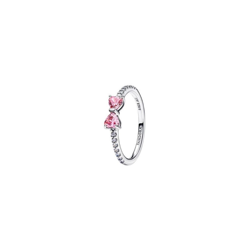 Anello Fiocco Luminoso Rosa Pandora 193510c01 [0e4af86b]