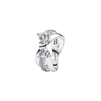 Anello Fascia Intrecciata con Fiocco Luminoso Pandora 193553c01 [c4049f55]