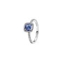 Anello Punto Luce Quadrato Blu Pandora 193555c01 [fa38a43a]