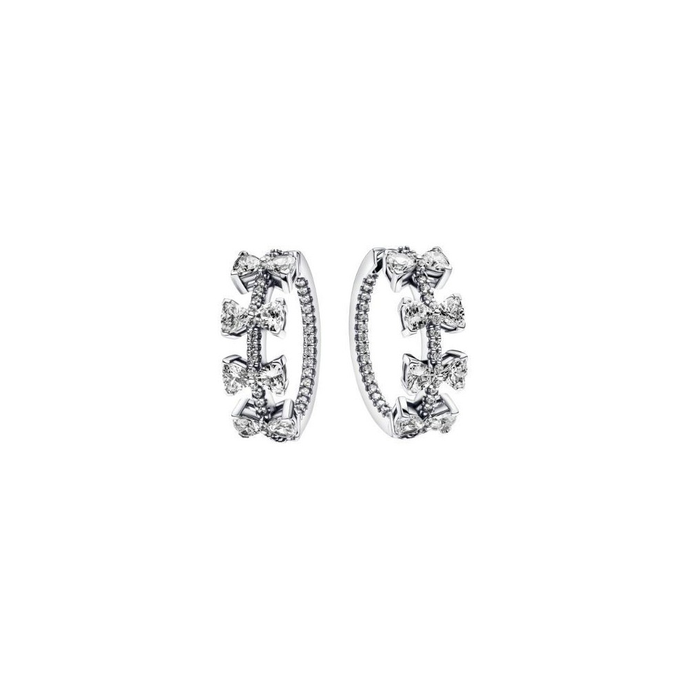 Orecchini Cerchi con Fiocchi Luminosi Pandora 293545C01 [2d490f85]
