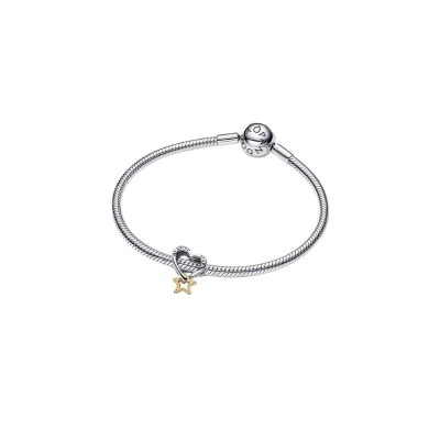 Charm Openwork Cuore e Stella  My Lucky Star  Pandora 763513C00 [4dac9057]