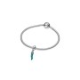 Charm Pendente Cornino Portafortuna Turchese Pandora 791361C02 [3ae0704c]