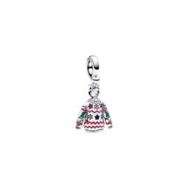 Charm Pendente Maglione di Natale Pandora 793596C01 [d3f0869c]