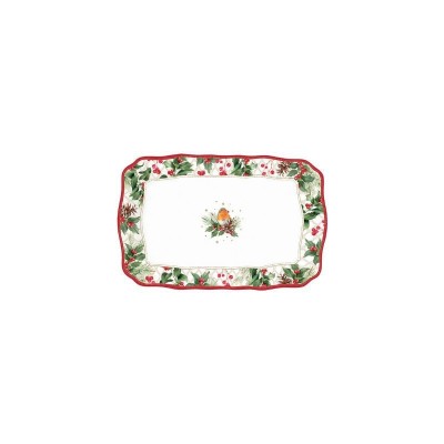 Piatto da portata CHRISTMAS BERRIES EasyLife R1483 CHBE [256dc613]