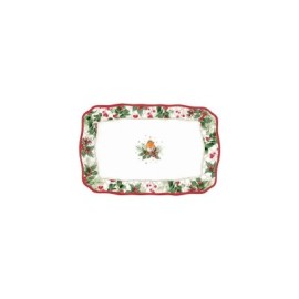 Piatto da portata CHRISTMAS BERRIES EasyLife R1483 CHBE [256dc613]