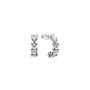 Orecchini Cerchi Aperti Fascia Cuori Pandora 293657C01 [8c628456]