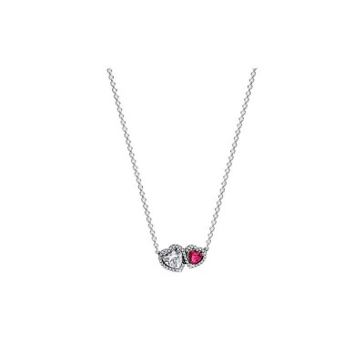 Collana Doppi Cuori Pandora 393632C01-45 [39f5aa1e]