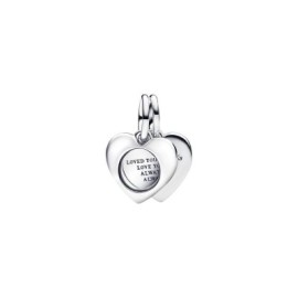 Charm Pendente Cuore con Lente di Ingrandimento da incidere Pandora 793671C00 [d0eb057f]