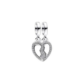 Charm Pendente Cuore dell'Amicizia Divisibile Pandora 792743C01 [887d4cbc]