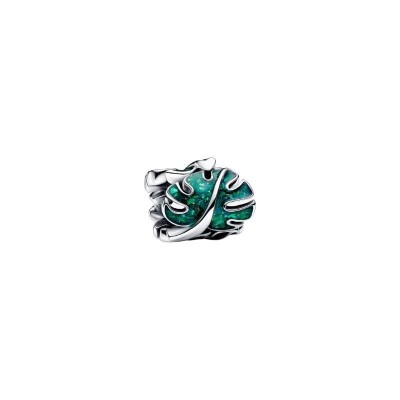 Charm Foglia di Monstera Glitterata Pandora 793332C01 [5bd667b2]