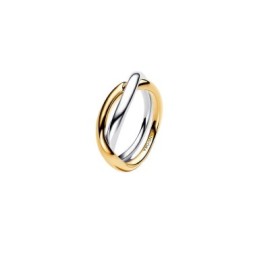 Anello Fascia Intrecciata Bicolore Pandora 163262c00 [1d5725b7]