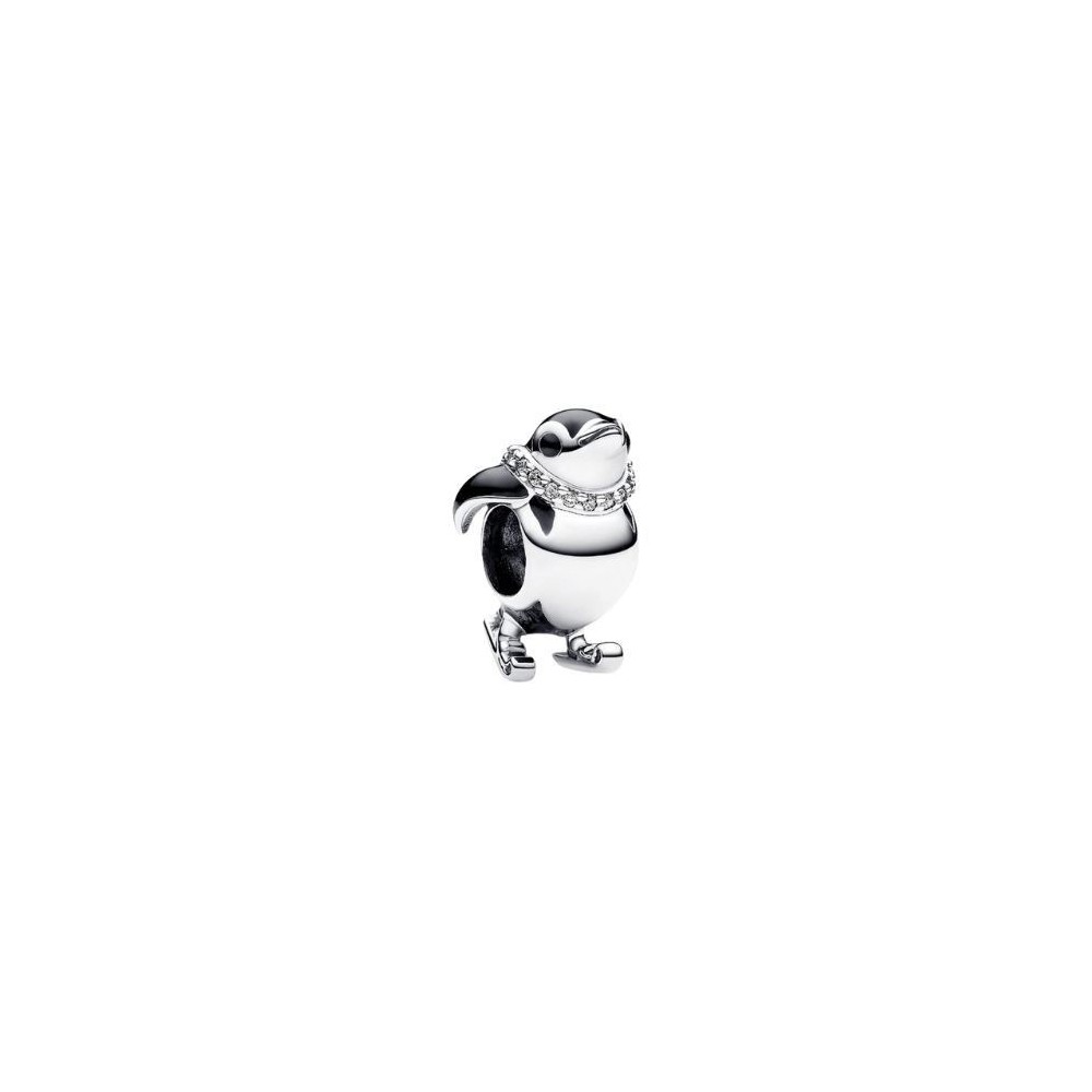 Charm Pinguino con gli Sci Pandora 792988c01 [d99dc0f5]
