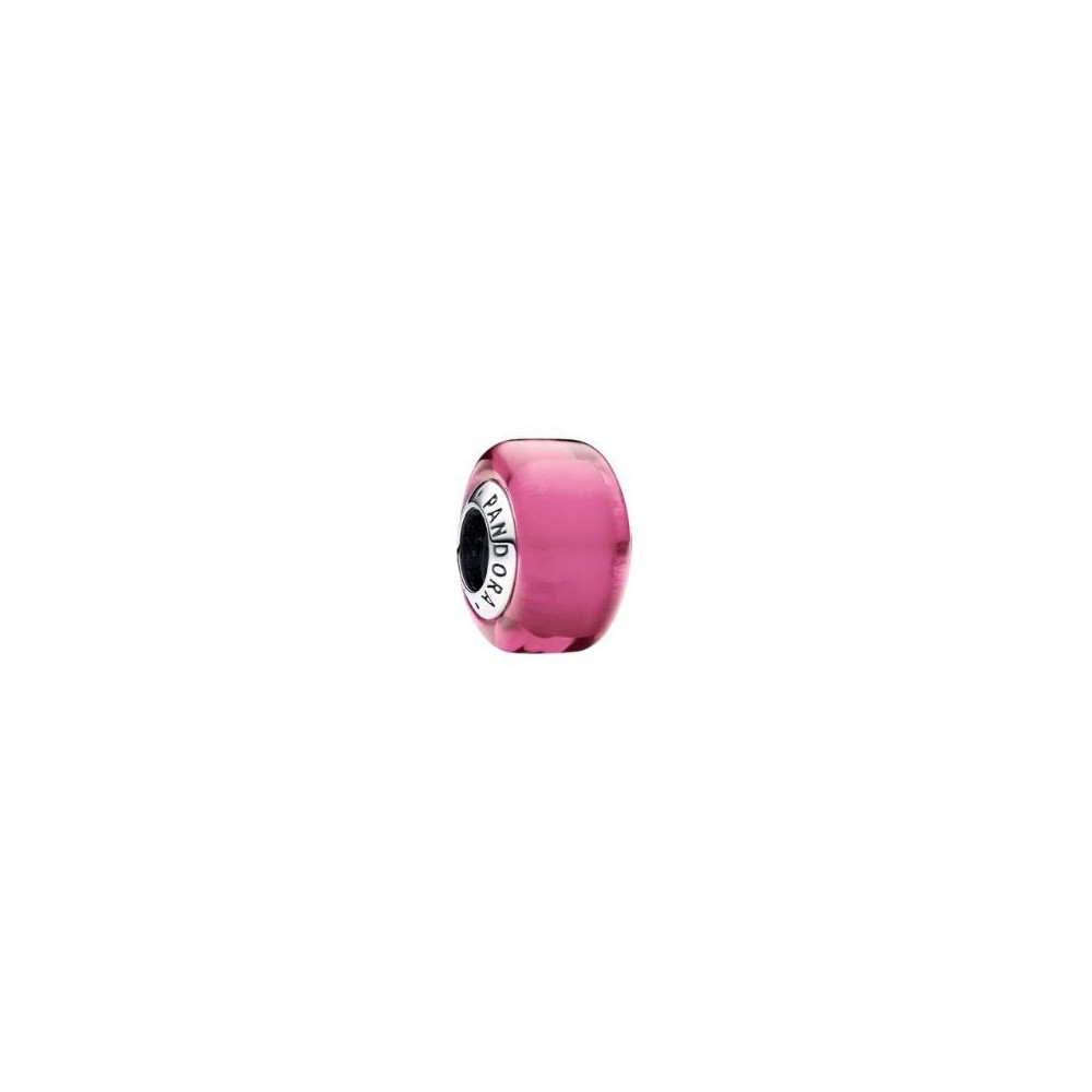 Charm Mini Vetro di Murano Rosa Pandora 793107C00 [27be5ad5]